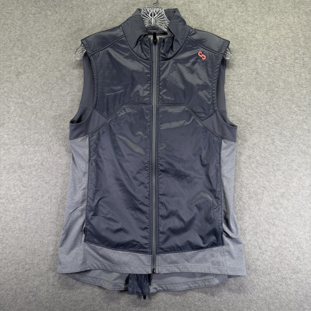 Women's Navy and Gray Lightweight Athletic Vest by